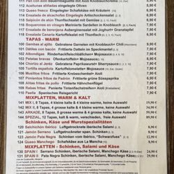 Arkade Tapas - Menu - May 2025