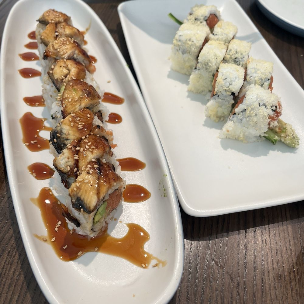 Sushi Garden - Dragon roll and spicy tuna roll - Sushi Bars Near Me - Tucson, Arizona Sushi Garden - Dragon roll and spicy tuna roll - Sushi Bars Near Me - Tucson, Arizona