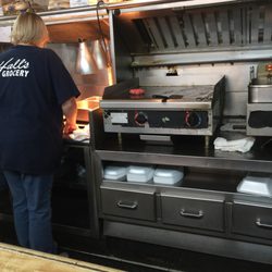 Halls Grocery - Burger on the Grill