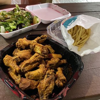 Duff's Famous Wings - Special #1 plus salad minus drink - American Near Me - Amherst, New York Duff's Famous Wings - Special #1 plus salad minus drink - American Near Me - Amherst, New York