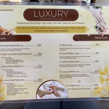 Luxury Nails & Spa Salon - Pricing - Nail Salons Near Me - Upland, California Luxury Nails & Spa Salon - Pricing - Nail Salons Near Me - Upland, California