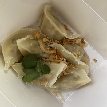 Toss Noodle Bar - Vegetable Steamed Dumplings - Asian Fusion Near Me - Berkeley, California Toss Noodle Bar - Vegetable Steamed Dumplings - Asian Fusion Near Me - Berkeley, California