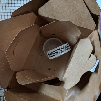 Handlebar - My carryout rinsed and in the recycling. @handlebar thanks for being echo friendly... I hate throwing out carryout containers - Vegetarian Near Me - Chicago, Illinois