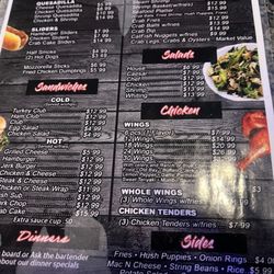 B & G Tavern - There menu very reasonable
