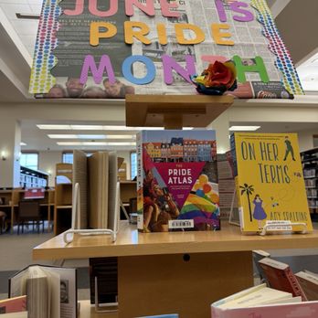 Looscan Neighborhood Library - June is Pride Month Display - Libraries Near Me - Houston, Texas Looscan Neighborhood Library - June is Pride Month Display - Libraries Near Me - Houston, Texas