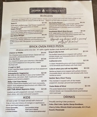 Menu photo 2 Jasper Kitchen + Bar Xenia, OH Menu photo 2 Jasper Kitchen + Bar Xenia, OH