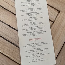 Verdict - Menu (September 2024)