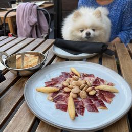 Jamon Iberico.....puppy approved! Jamon Iberico.....puppy approved!