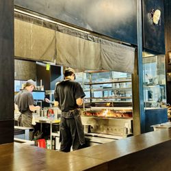 Bar Nohm - Chefs cooking the kebabs