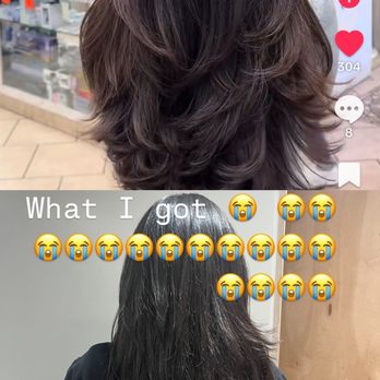 Trini's Hair Shop - I asked Alejandra for this hair cut top picture. I already had long beautiful hair. Then she does this. My hair is HORRIBLE!!!!!! - Cosmetics & Beauty Supply Near Me - Salinas, California Trini's Hair Shop - I asked Alejandra for this hair cut top picture. I already had long beautiful hair. Then she does this. My hair is HORRIBLE!!!!!! - Cosmetics & Beauty Supply Near Me - Salinas, California