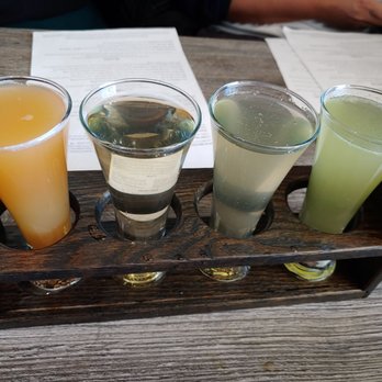 HELLUVA Brewing Company - Mimosas flight - Brewpubs Near Me - Chandler, Arizona