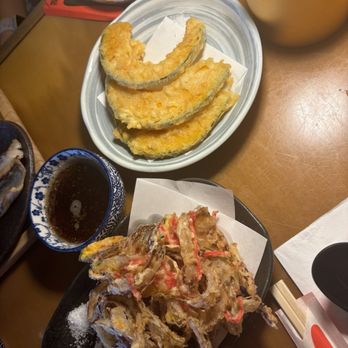 Kaimuki Shokudo - Kabocha and kakiage tempura - Japanese Near Me - Honolulu, Hawaii