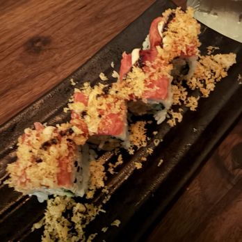 Village Sake - White tuna crunch roll - Japanese Near Me - Fairfax, California Village Sake - White tuna crunch roll - Japanese Near Me - Fairfax, California