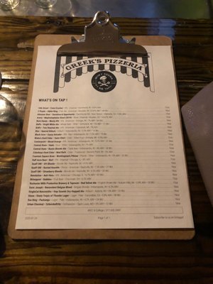 Menu photo 3 Greek's Pizzeria Indianapolis, IN