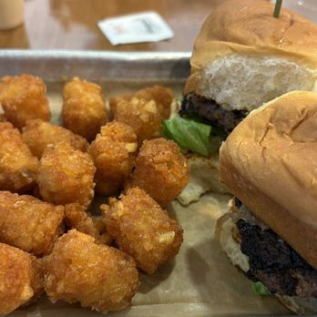 Burger 21 - Carrollwood - Potato TOTS!!! (not GF) - Burgers Near Me - Tampa, Florida