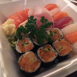 Sushi and sashimi $26 Sushi and sashimi $26