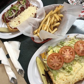 Bellacino's Pizza & Grinders - Bellacino' Zesty Deli grinder, Veggie grinder and an order of baked fries - Pizza Near Me - Columbus, Ohio Bellacino's Pizza & Grinders - Bellacino' Zesty Deli grinder, Veggie grinder and an order of baked fries - Pizza Near Me - Columbus, Ohio
