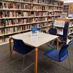 Albany Library - Many work tables like these