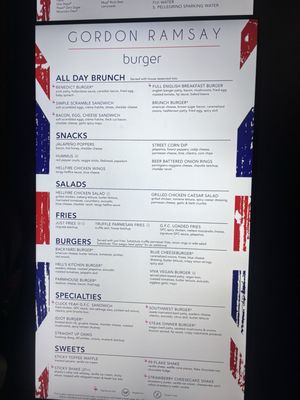 Menu photo 7 Gordon Ramsay Burger Las Vegas, NV Menu photo 7 Gordon Ramsay Burger Las Vegas, NV