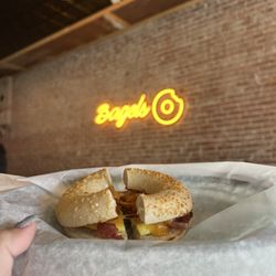 Ozark Mountain Bagel - Breakfast bagel