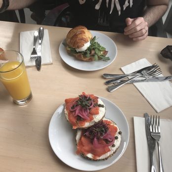 The Sparrow Bakery - Lox bagel + bacon breakfast sandwich - Coffee & Tea Near Me - Bend, Oregon The Sparrow Bakery - Lox bagel + bacon breakfast sandwich - Coffee & Tea Near Me - Bend, Oregon