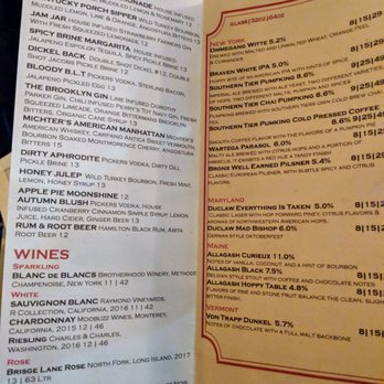 Jacob's Pickles - Menu as of 10.21.2018 - Comfort Food Near Me - New York, New York Jacob's Pickles - Menu as of 10.21.2018 - Comfort Food Near Me - New York, New York
