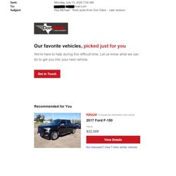 Don Davis Chrysler Dodge Jeep Ram - Page 1 of email