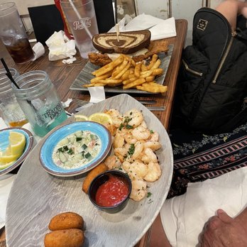 The Trading Post - Grilled shrimp, flounder Rueben - Southern Near Me - Emerald Isle, North Carolina The Trading Post - Grilled shrimp, flounder Rueben - Southern Near Me - Emerald Isle, North Carolina