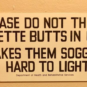 Cafe Creekside - Sign in the men's restroom - Breakfast & Brunch Near Me - Gahanna, Ohio