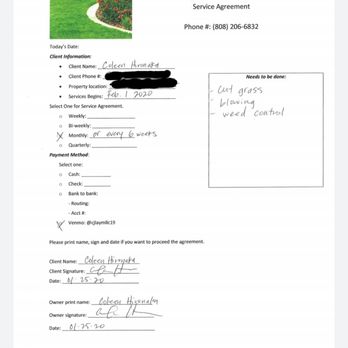 CJ Landscape and Yard Maintenance - Contract - Landscaping Near Me - Honolulu, Hawaii