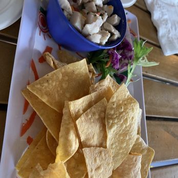 Caddys Calypso - Chips with Cerviche - Puerto Rican Near Me - Rincón, Puerto Rico