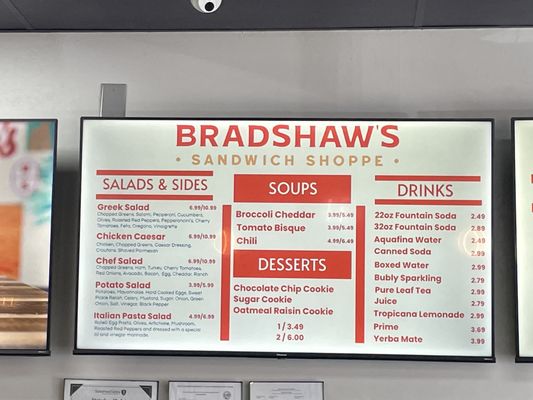 Menu photo 8 Bradshaws Sandwich Shoppe Sacramento, CA Menu photo 8 Bradshaws Sandwich Shoppe Sacramento, CA