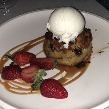 AQUA by El Gaucho - Mmm Bailey 's Chocolate Caramel Bread Pudding - Seafood Near Me - Seattle, Washington