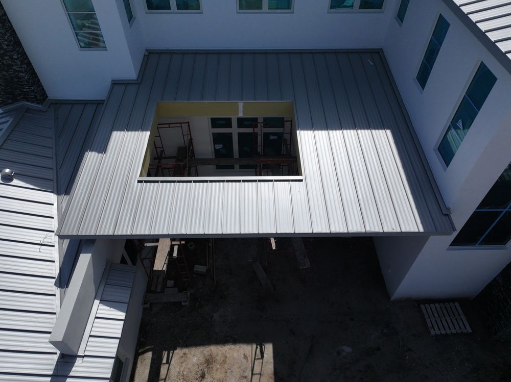 Slide of Cane Roofing