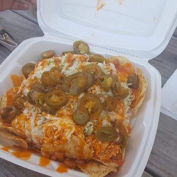 Whitt's Barbecue - Buffalo chicken nachos. Huge portion - New American Near Me - Cookeville, Tennessee Whitt's Barbecue - Buffalo chicken nachos. Huge portion - New American Near Me - Cookeville, Tennessee
