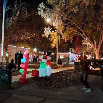 Clark County Museum - A special event night that I attended (mid-December) to commemorate the addition of holiday decorations into the Heritage Street homes - Museums Near Me - Henderson, Nevada