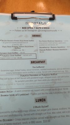 Menu photo 1 C & G's Country Cafe Toms River, NJ Menu photo 1 C & G's Country Cafe Toms River, NJ