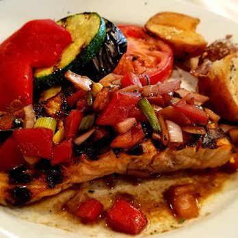 Ponte Vecchio - Baked Salmon - Italian Near Me - Old Bridge, New Jersey
