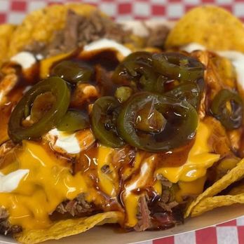 Chick N Butts BBQ - a plate of nachos - Food Trucks Near Me - North Little Rock, Arkansas Chick N Butts BBQ - a plate of nachos - Food Trucks Near Me - North Little Rock, Arkansas