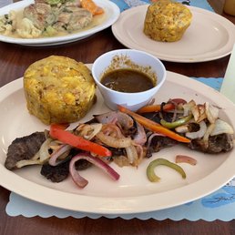 Mofongo with churrasco Mofongo with churrasco
