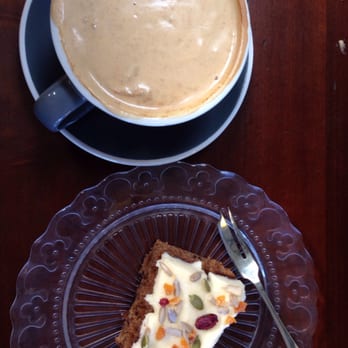 Steampunk Coffee - Soya latte and parsnip cake - Coffee & Tea Near Me - North Berwick, ELN