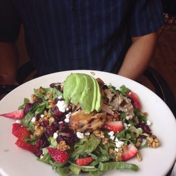 Monkey Business Cafe - Strawberry chicken avocado salad - Sandwiches Near Me - Fullerton, California