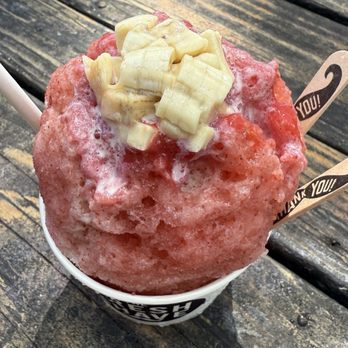 The Fresh Shave - Strawberry, bananas - Shaved Ice Near Me - Koloa, Hawaii The Fresh Shave - Strawberry, bananas - Shaved Ice Near Me - Koloa, Hawaii