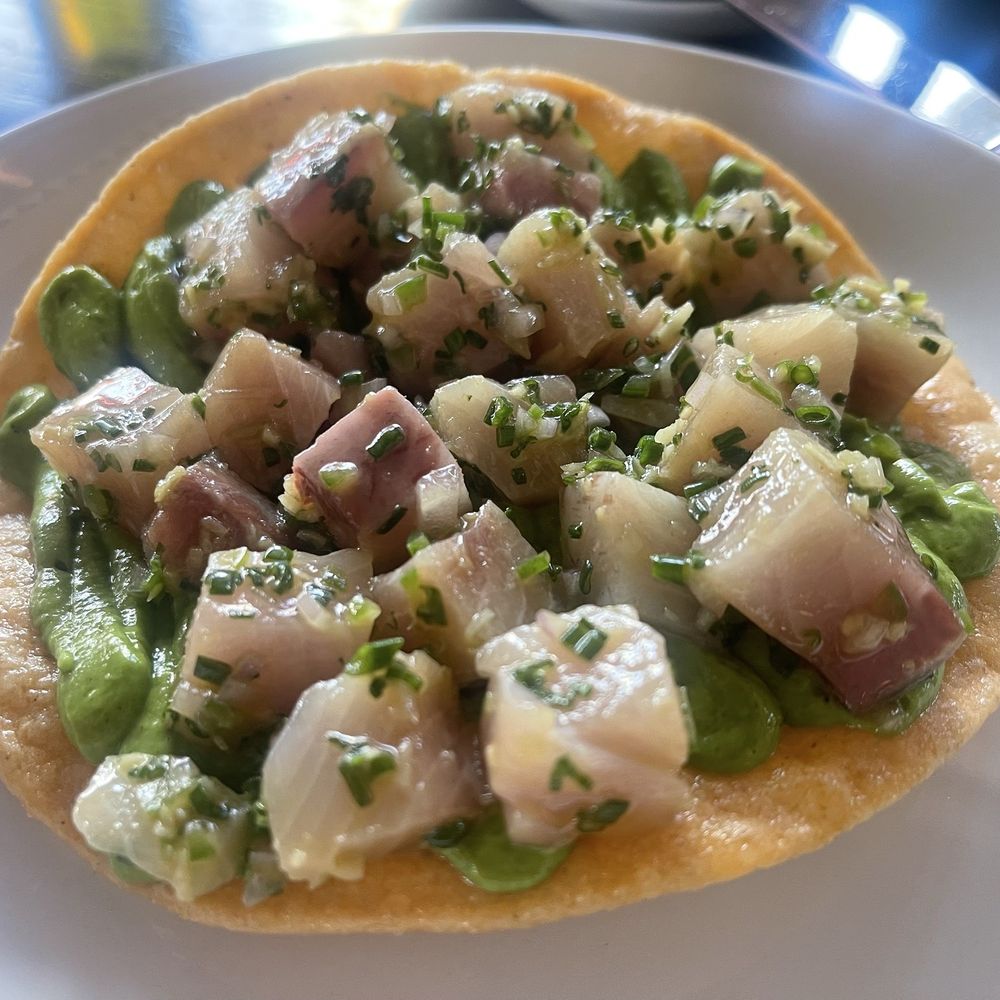 Wildcrust - Crudo hamachi tostada - Pizza Near Me - Los Angeles, California