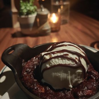 Skipjack Oyster - Red Velvet Cream Cheese Ice Cream Bread Pudding - Seafood Near Me - Austin, Texas