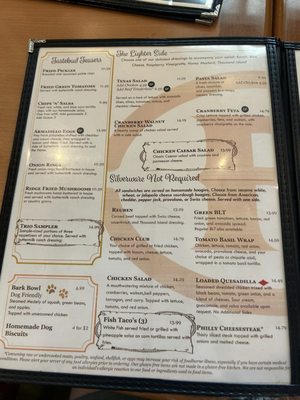 Menu photo 2 Cafe At The Ridge Kerrville, TX Menu photo 2 Cafe At The Ridge Kerrville, TX