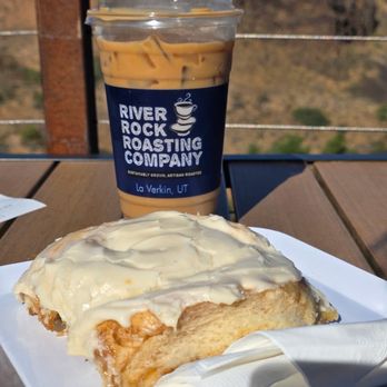 River Rock Roasting Co - Local favorite cinnamon roll - Coffee & Tea Near Me - La Verkin, Utah River Rock Roasting Co - Local favorite cinnamon roll - Coffee & Tea Near Me - La Verkin, Utah