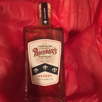 Pasoport Wine Company - This is a brandy produced under their brand new Pendray's label. This seems like a very good gift idea. - Wineries Near Me - Templeton, California Pasoport Wine Company - This is a brandy produced under their brand new Pendray's label. This seems like a very good gift idea. - Wineries Near Me - Templeton, California