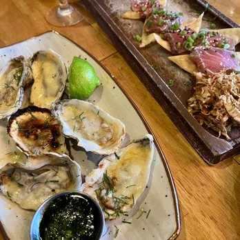 Liquid Assets - Tuna Crisps, Baked Mussels - American Near Me - Ocean City, Maryland