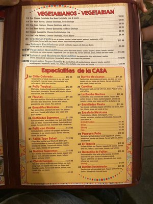 Menu photo 4 El Tapatio Authentic Mexican Restaurant Wooster, OH Menu photo 4 El Tapatio Authentic Mexican Restaurant Wooster, OH